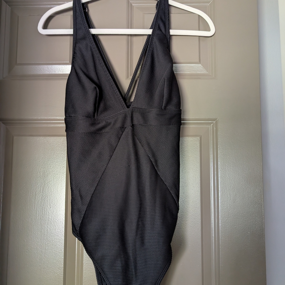 Cupshe Black One Piece Swimsuit